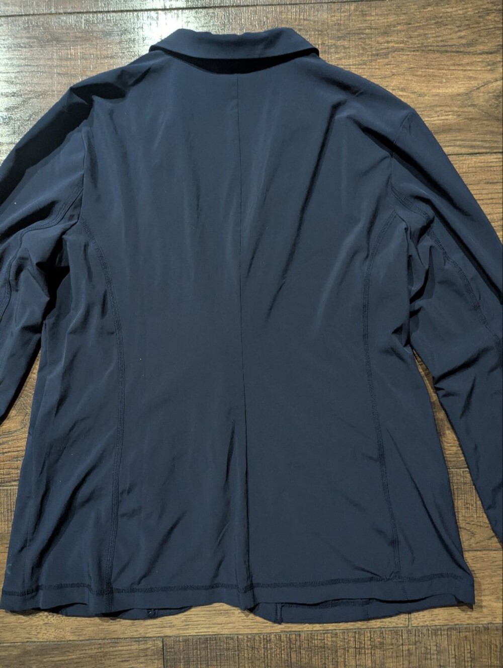 Eddie Bauer Women's Athleisure Blazer Jacket Unlined Stretch Size 14 Zip Pockets - Picture 12 of 16
